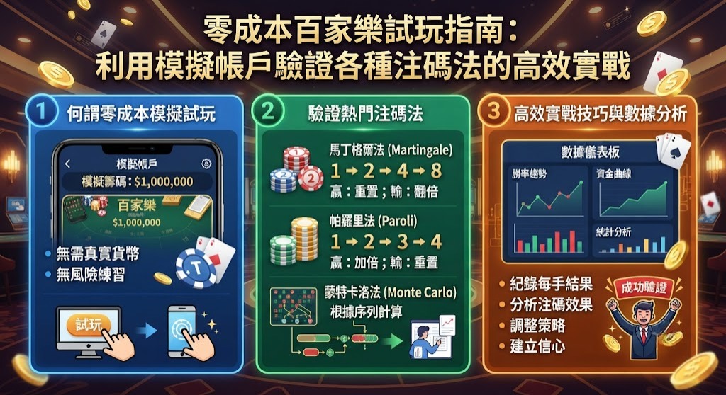 利用模擬帳戶驗證各種注碼法的高效實戰