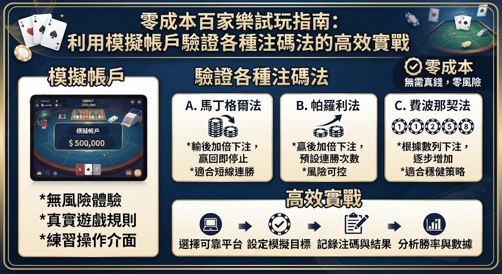 利用模擬帳戶驗證各種注碼法的高效實戰